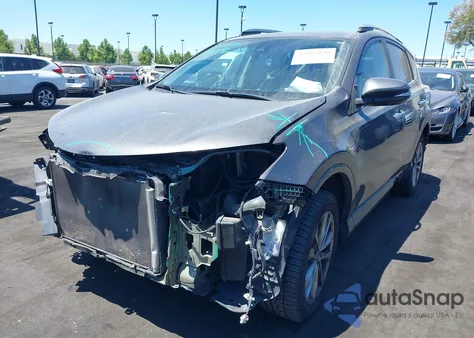 2017 Toyota Rav4 Platinum из США, поврежденный, VIN 2T3YFREV4HW360647